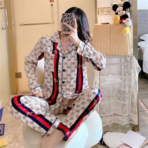 gucci bee pajamas|harrods gucci pyjamas for women.